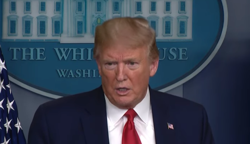 Trump horrifies viewers by rambling off a string of baffling and dangerous ideas to treat COVID-19