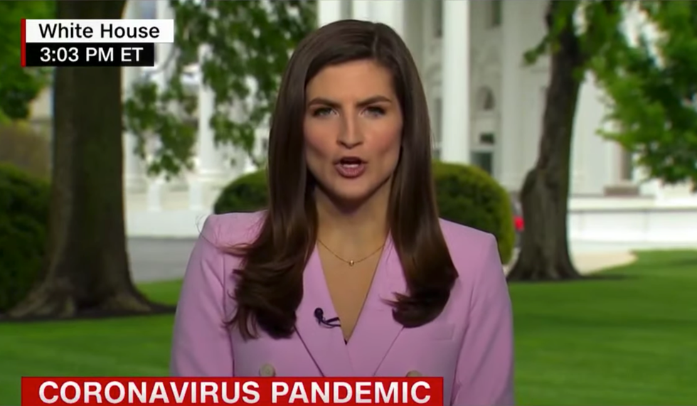 CNN’s Kaitlan Collins nails Trump for repeatedly changing his story on disinfectant advice