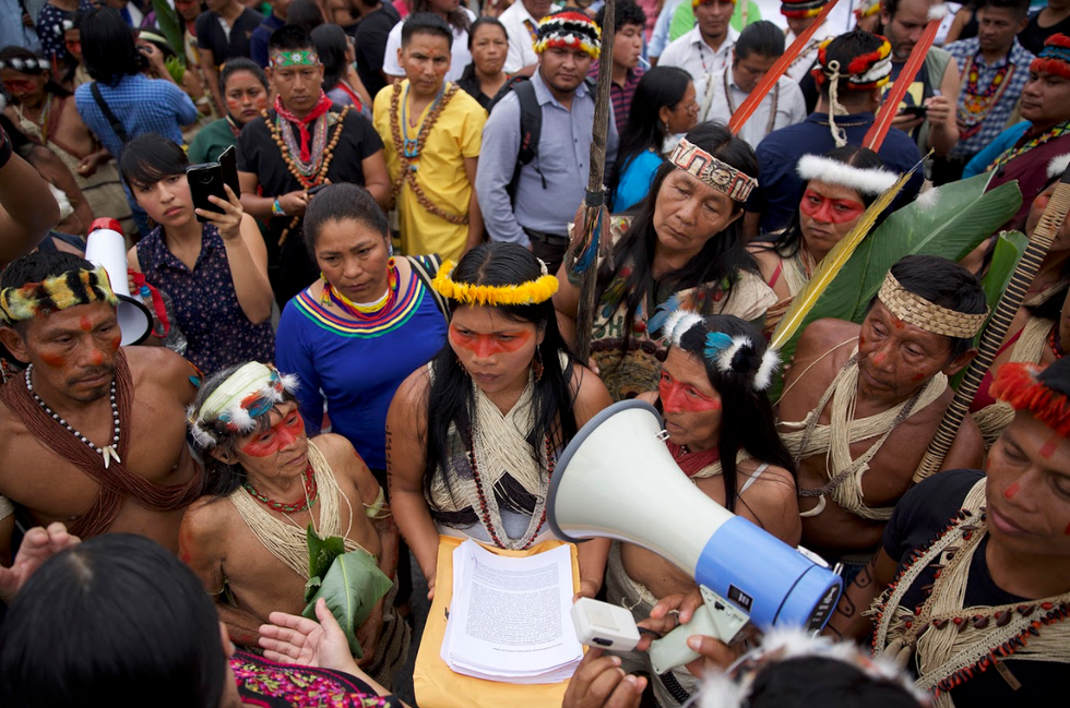 'We do not want to disappear': Indigenous peoples go to court to save the Amazon from oil company greed