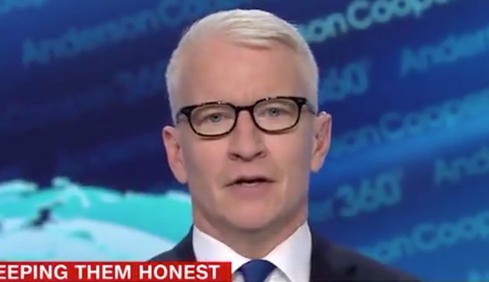 'We are not in kindergarten': CNN's Anderson Cooper rips Trump for making fun of the Secret Service director's ears