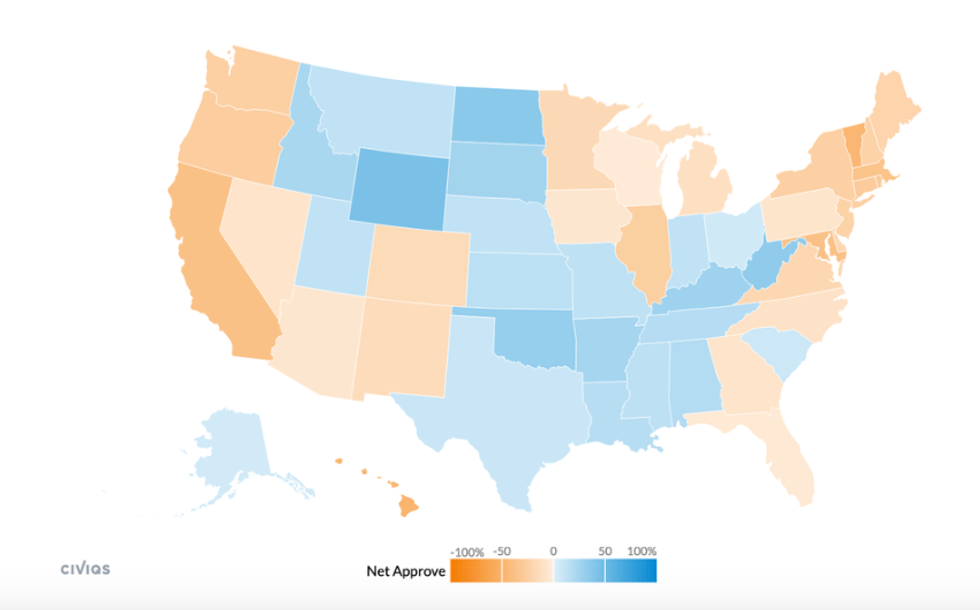 This new breakdown of Trump's approval rating will make you cringe — but also shows signs of hope