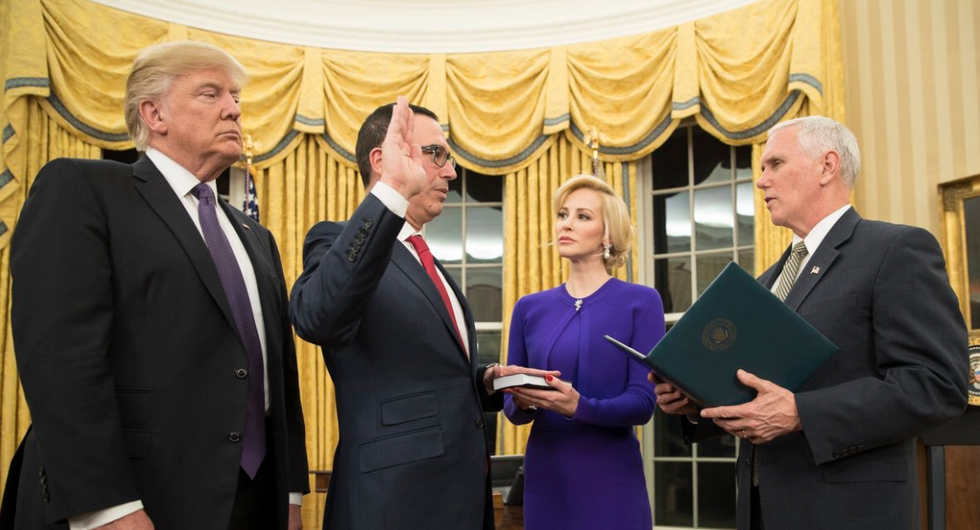 'If Mnuchin doesn't comply, throw him in jail': House Democrats subpoena Trump tax returns