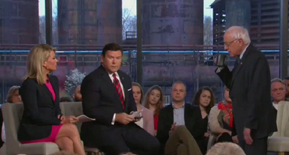 Nearly 2.6 million viewers watched Sanders town hall on Fox New as more Democratic candidates say they'll speak with the network