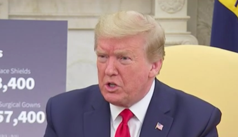 'The definition of racism': Trump melts down and says the phrase 'black lives matter' offends police