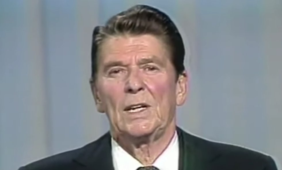 Devastating new ad uses Ronald Reagan's words against Trump to stunning effect