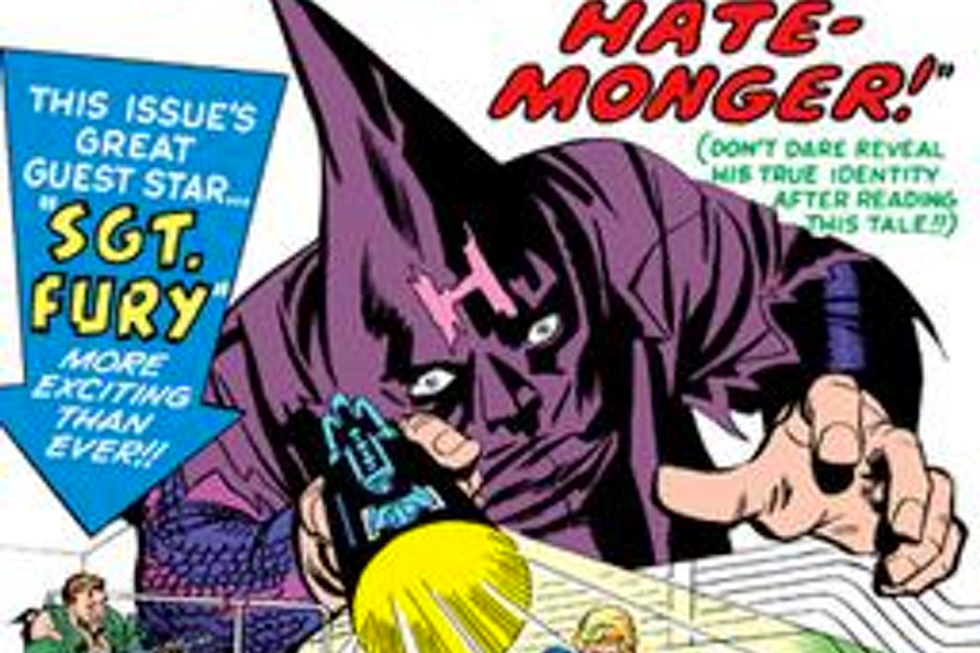 The Hate-Mongers: Characterizing racism in comics