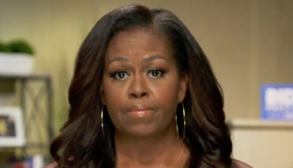 Michelle Obama delivers epic speech on the opening night of the Democratic convention