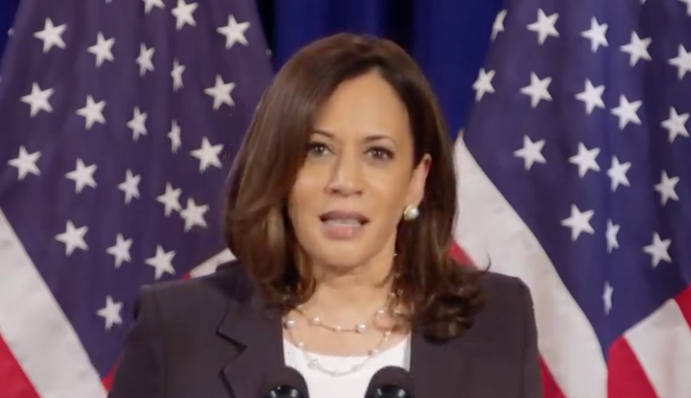Kamala Harris delivers brutal takedown of Trump — says he 'froze' on COVID-19 and 'caved' to China