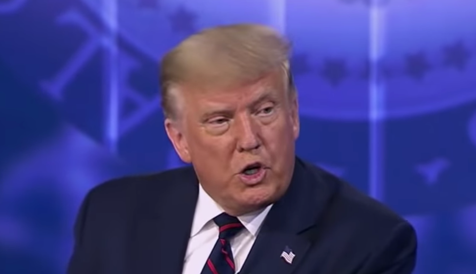 Trump says he's 'counting on the federal court system' to declare winner on election night — before many ballots are tallied