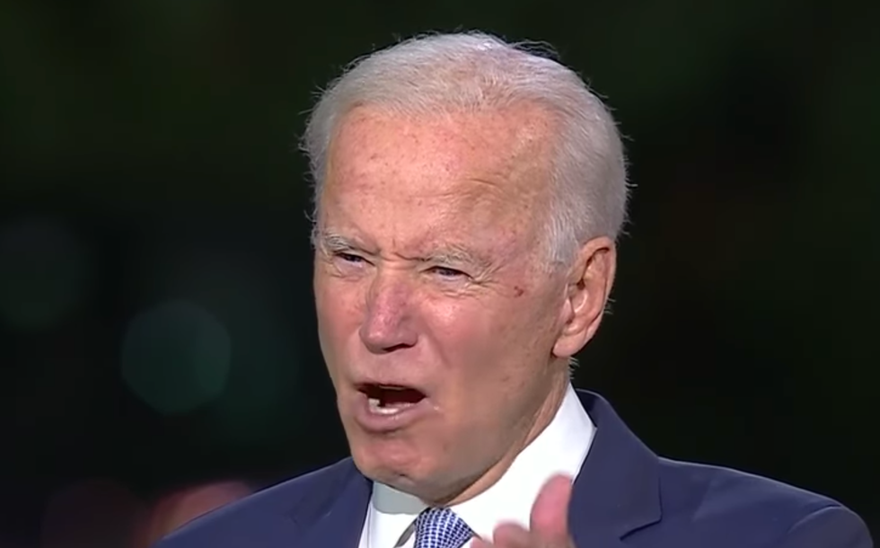 Watch Joe Biden lose his temper over Trump in CNN town hall