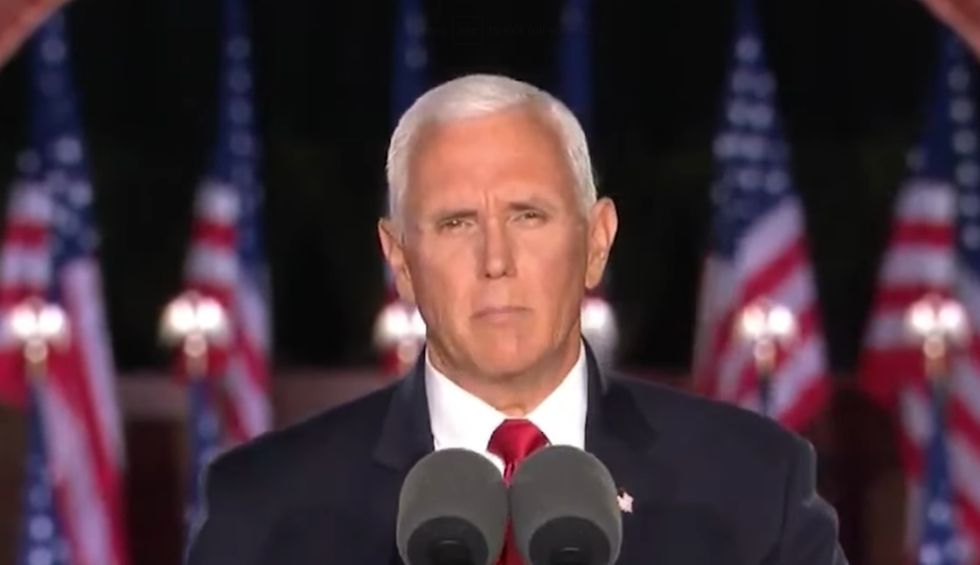 Mike Pence and Tucker Carlson encourage violence — while faking concern for 'law and order'