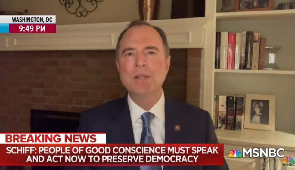Adam Schiff explains why Trump's dangerous salvo must force the hand of any officials 'of good conscience'