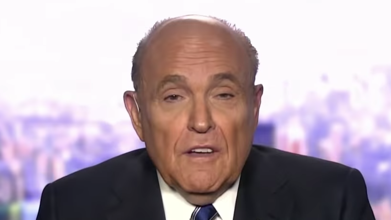 Rudy Giuliani can’t stop coughing through a Fox News interview while mocking Biden's mask advocacy