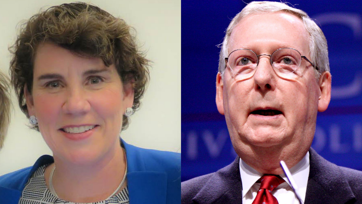 McConnell snaps at opponent Amy McGrath for requesting pre-debate COVID-19 testing