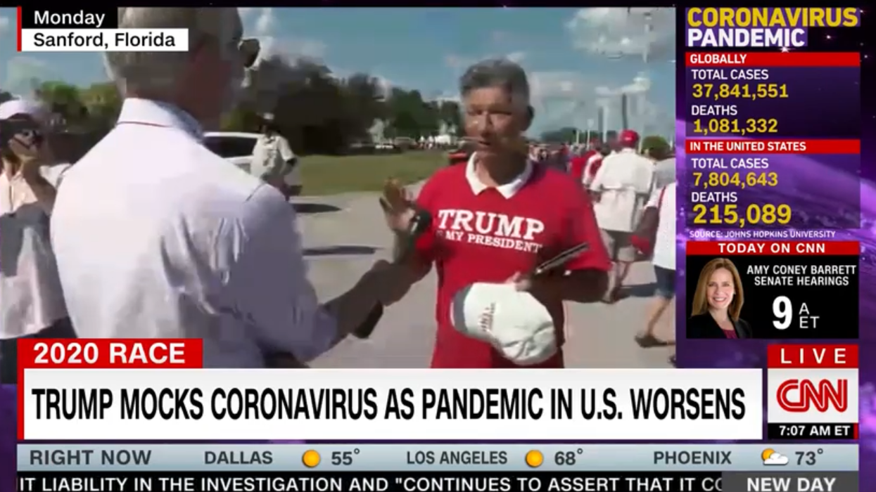 Trump rallygoers explain why they won't wear masks — even after president's COVID-19 diagnosis