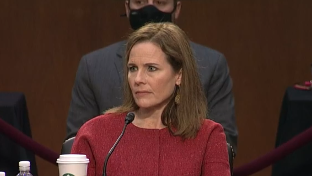 Watchdog group accuses Amy Coney Barrett of 'unconscionable cruelty' in teen rape case