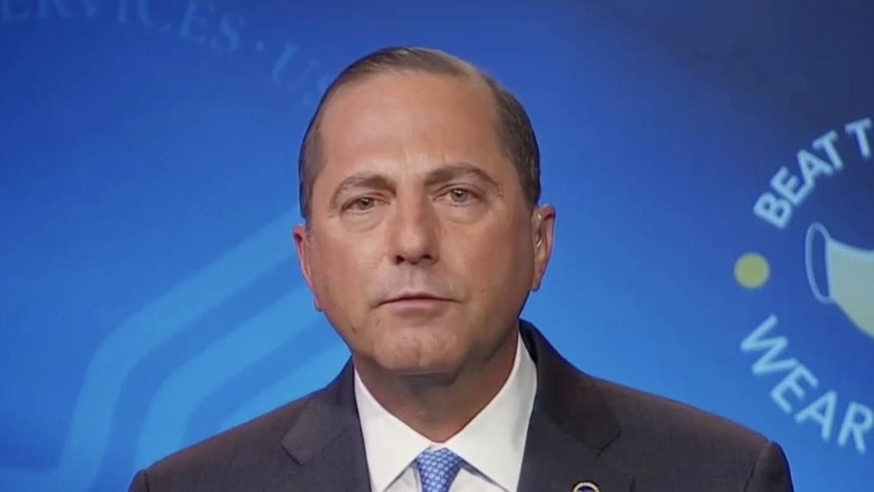 Trump’s top health official lies and says the US is doing as well as the rest of the world on COVID