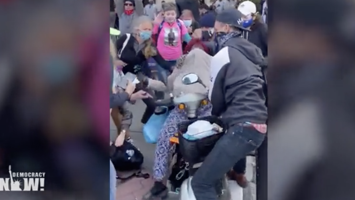 'We never made it to the polls': Police in North Carolina pepper-spray voting march — arresting 8