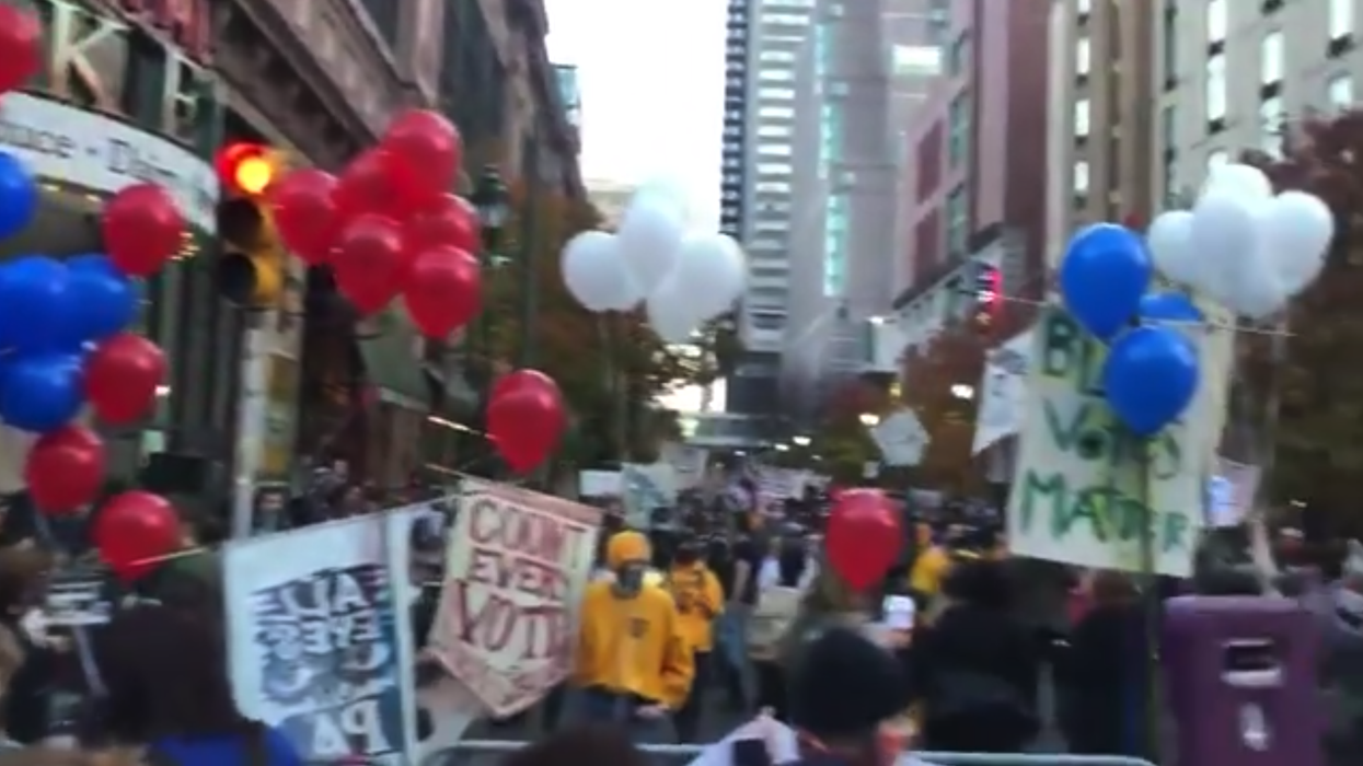 Philadelphians are literally dancing in the streets as Biden’s lead grows in Pennsylvania vote count