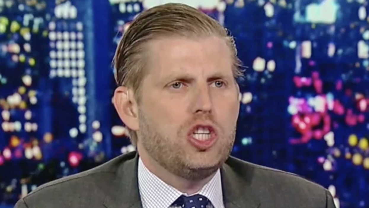 Eric Trump told Minnesotans to get out and vote. Today — a week after the election