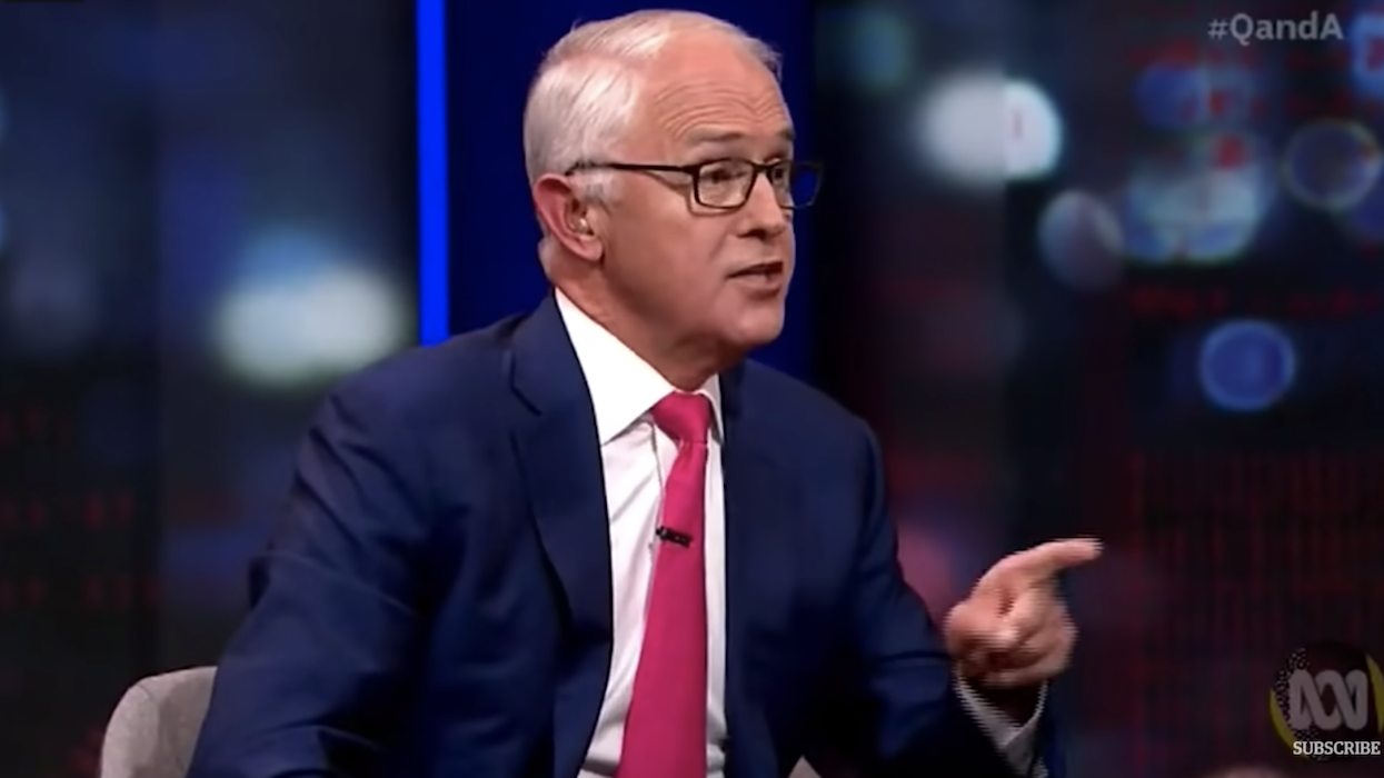 'A shocking legacy’: Malcolm Turnbull slams News Corp reporter to his face for aiding Murdoch's 'enormous damage to western democracy'
