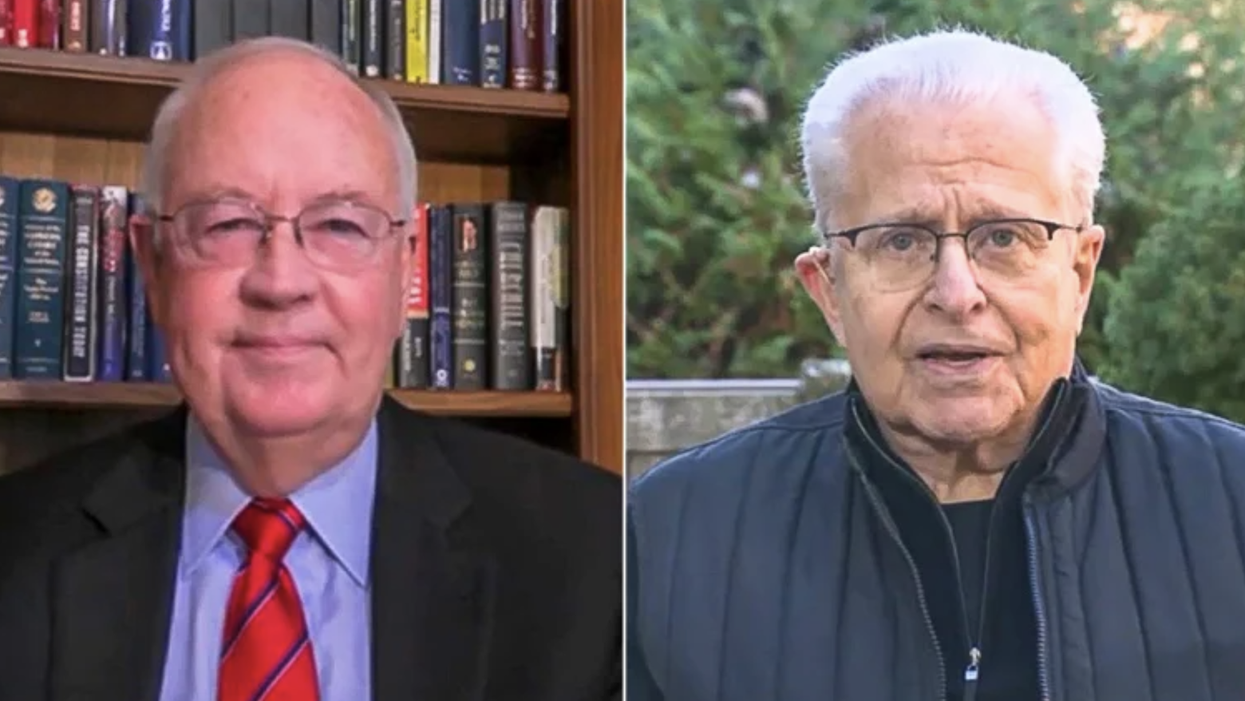 Lawrence Tribe calls Ken Starr a liar to his face: ‘It’s nothing like Bush v. Gore’