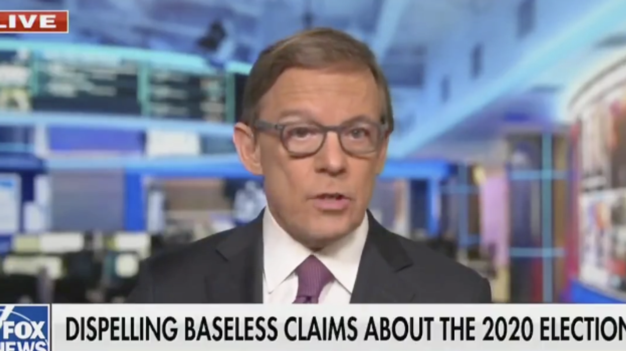 Watch: Fox News host expertly debunks Trump’s 'baseless and false' claim of widespread voter fraud