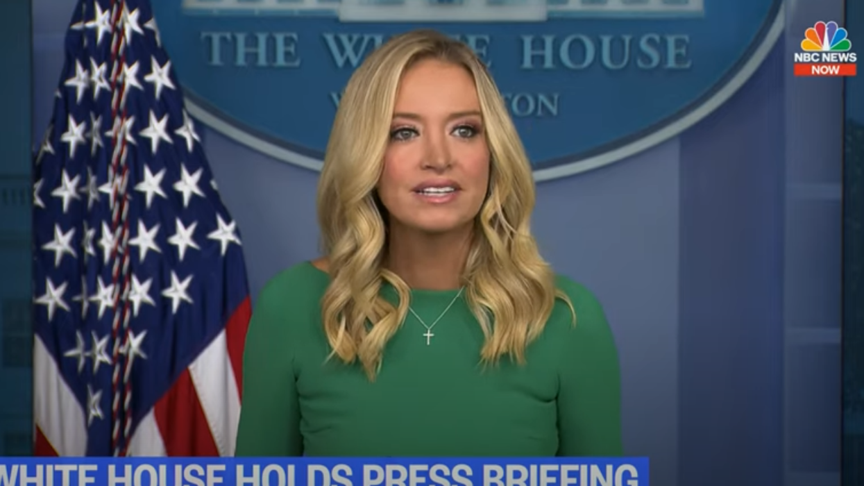 'That's not doing your job': Kayleigh McEnany storms out of press conference as reporters shout questions