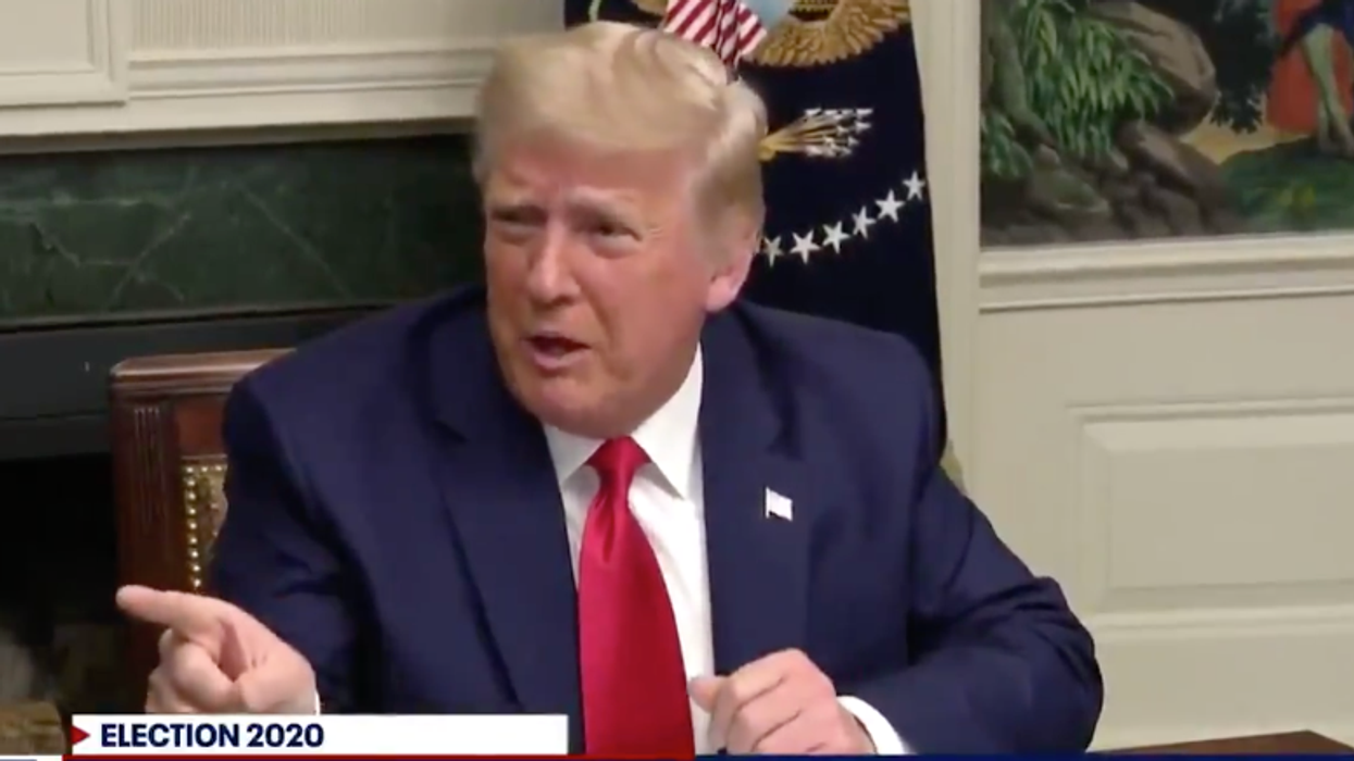 Trump says he'll leave White House if Electoral College votes for Biden. Experts note 'it's not up to him anyway'
