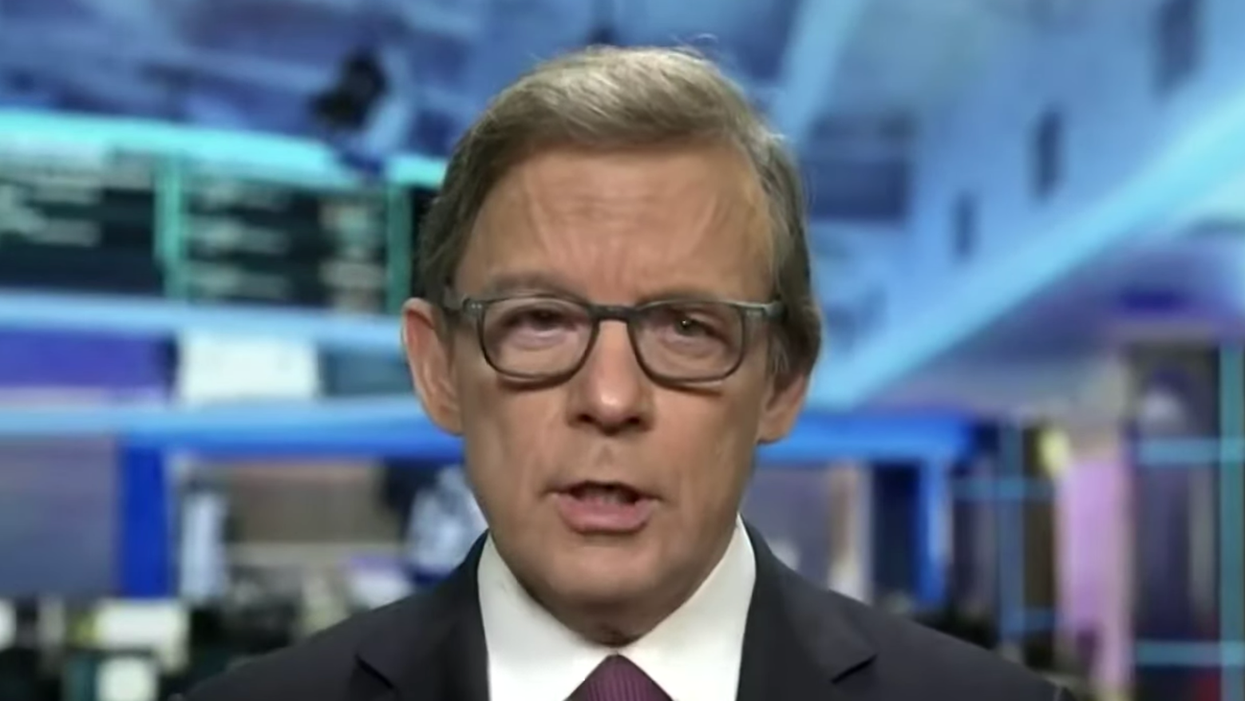 Fox News host debunks Trump after his colleague let the president spew lies without pushback