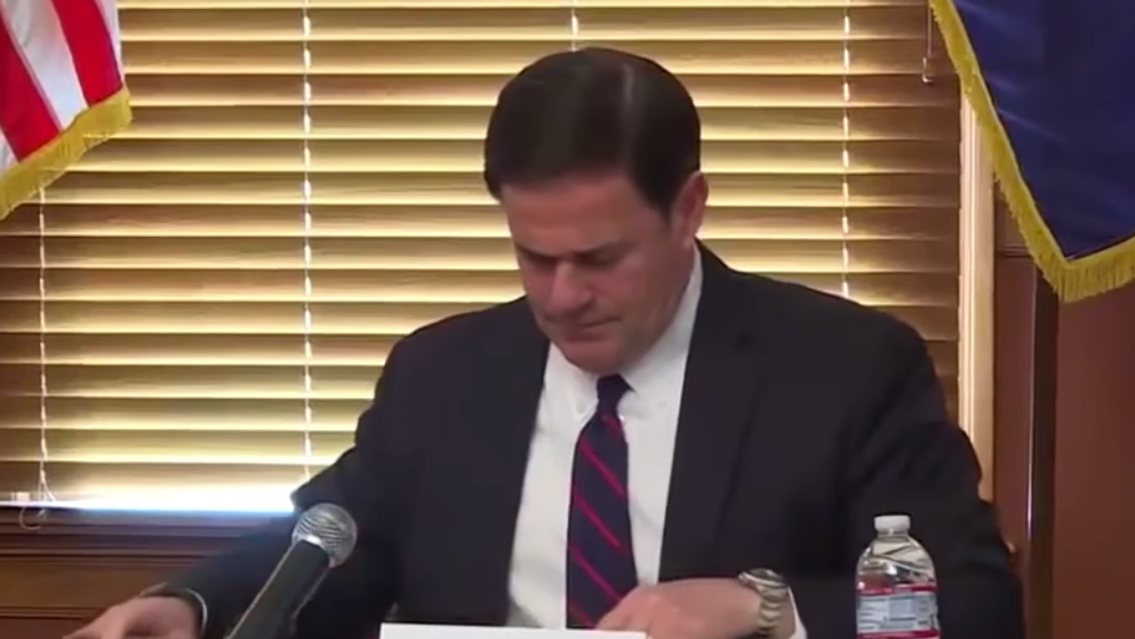 Watch: Arizona GOP governor 'ignored' call from White House while election results — now Trump is lashing out