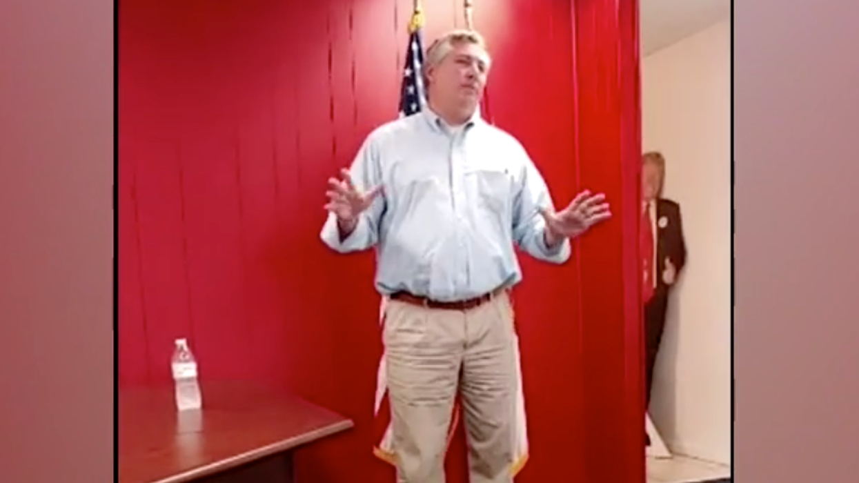 Watch: Florida attorney busted for voter fraud in Georgia — and encouraging other Republicans to join him