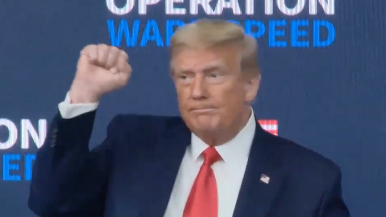 Here are 5 wild moments from Trump's speech on vaccines