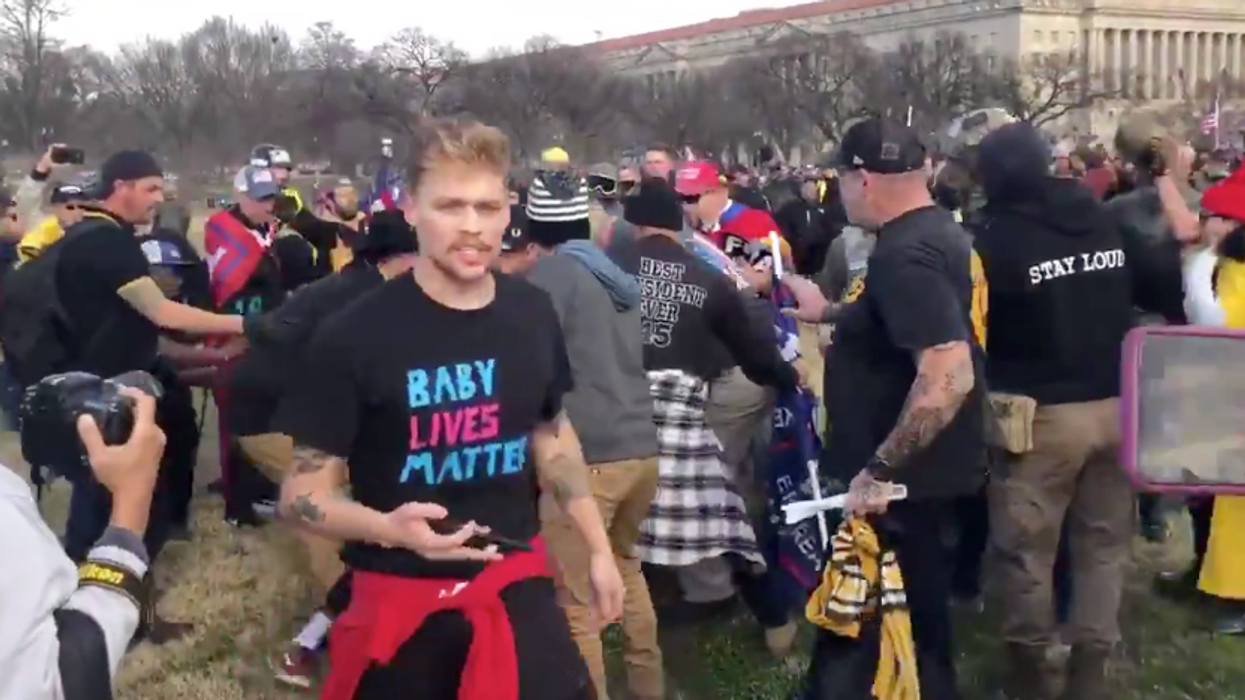 Proud Boys wreak havoc on DC as Mike Flynn, Sebastian Gorka and others rally Donald Trump loyalists