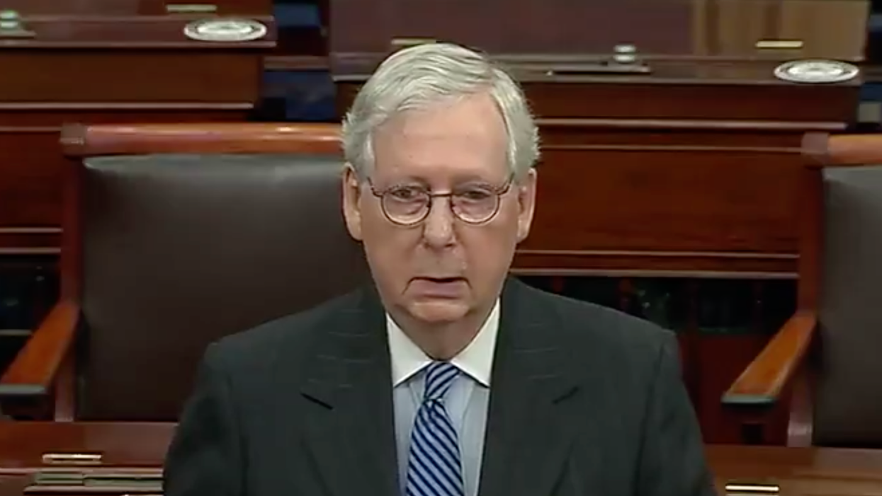 Mitch McConnell finally recognizes Biden's win — leaving Trump dangling