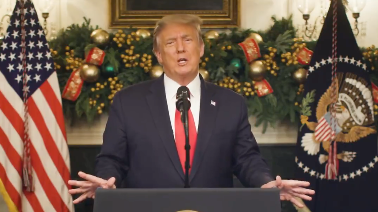 Nancy Pelosi calls Trump's bluff as he loses it and threatens to derail Congress's massive spending bill
