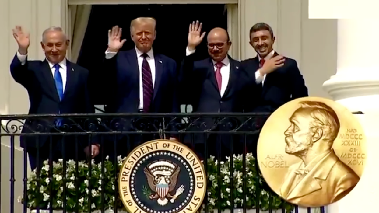 Watch: Trump never won the Nobel Peace Prize — but that's not stopping him from pretending he did