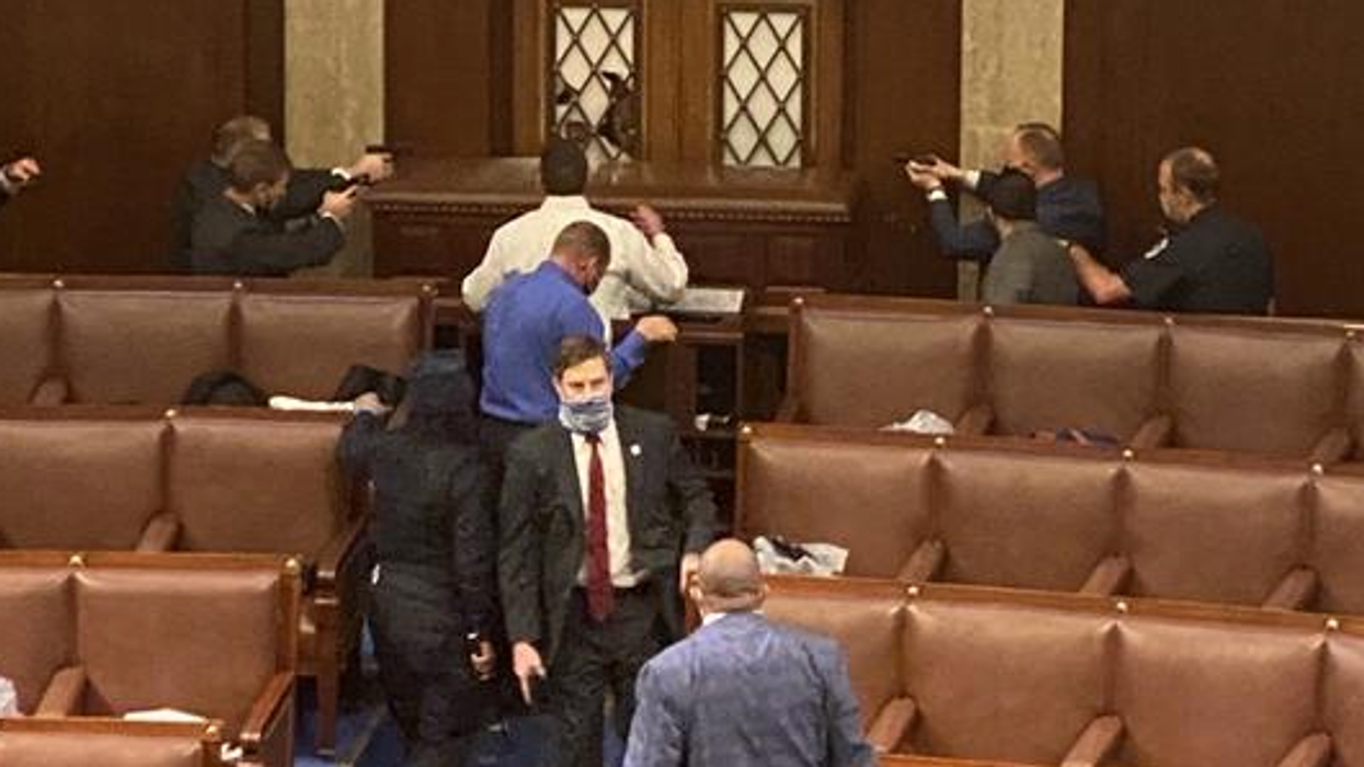 ‘Where are the police?’ Lawmakers don gas masks, evacuate the US Capitol as Trump supporters storm the building