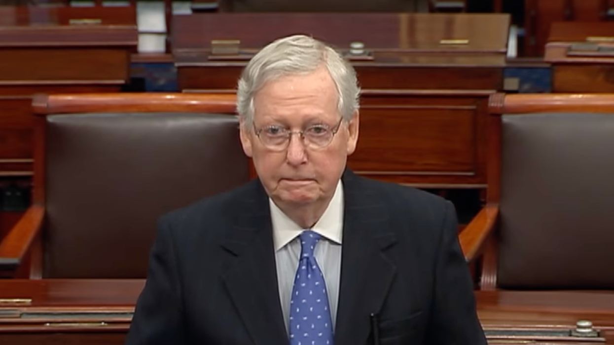 McConnell is terrified of Trump. Why isn't he worried about a center-right Republican revolt?
