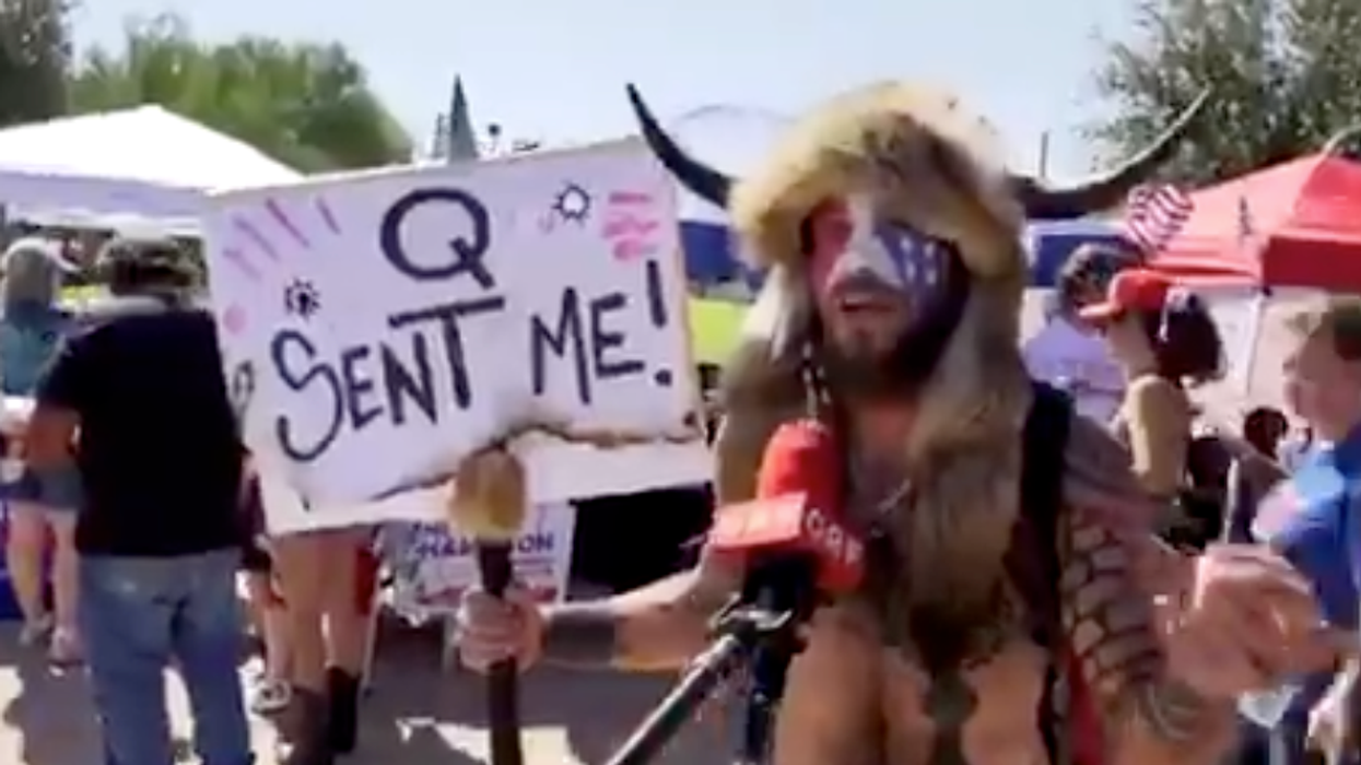 An antidemocratic insurgency takes shape as ideological lines vanish and QAnon, militias meld