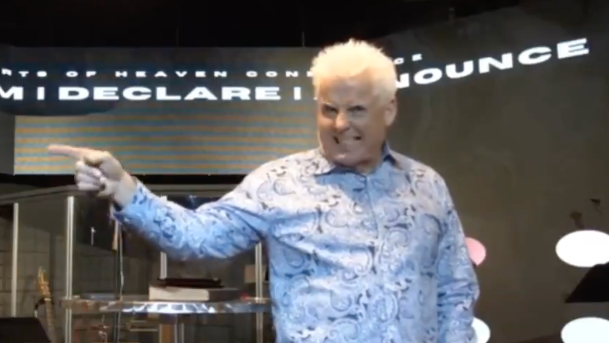 Far-right pastor says God wouldn't let Trump be 'replaced' by 'baby-killing socialist' Biden