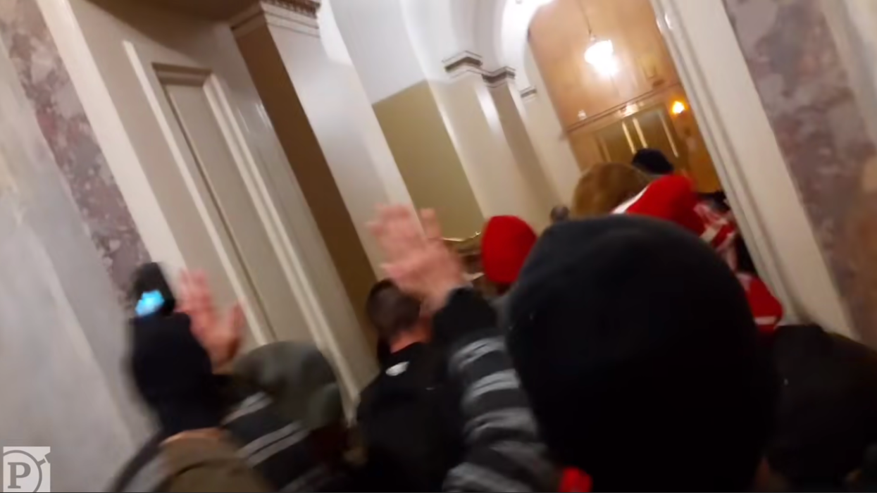 'Where they countin’ the votes?!': New video details tense moments as Capitol mob sought out lawmakers