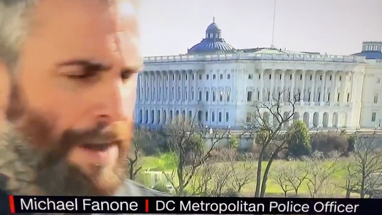 Watch: Police officer describes Trump's loyal band of insurrectionists wanting to kill him with his own gun