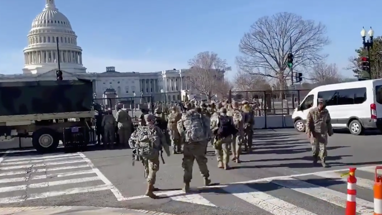 Feds vetting 25,000 National Guard troops ahead of Biden inauguration for fear of possible 'insider attack'
