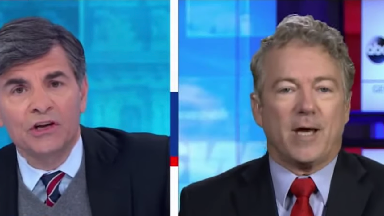 'You're saying we're all liars!' Rand Paul melts down on ABC when confronted with election 'lies'