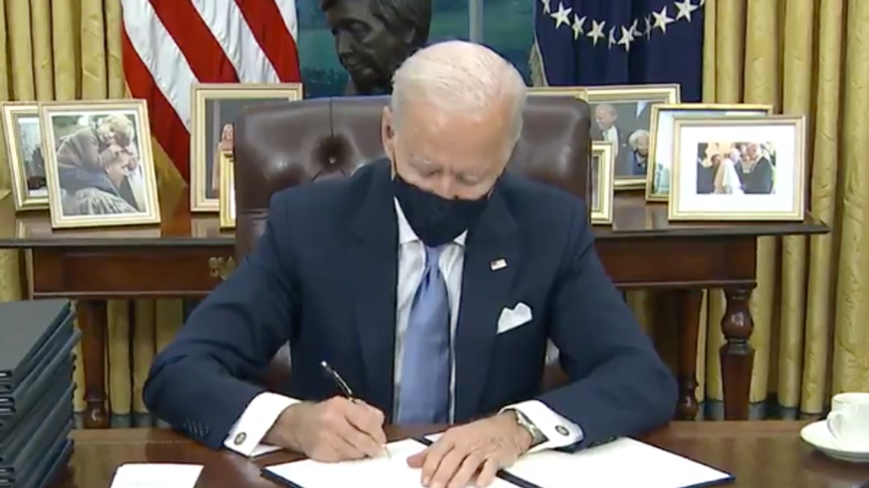 Biden just reversed Trump's transgender military ban
