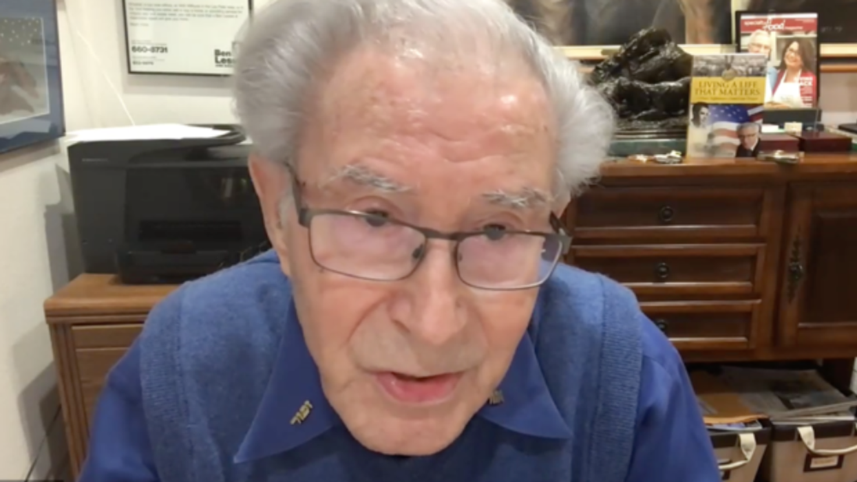 'It all started with hate': Holocaust survivor says Capitol siege 'gave me taste of the past'