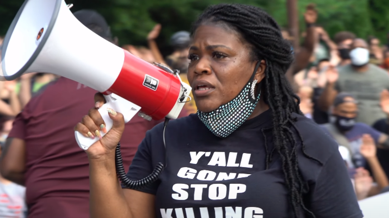 Cori Bush knocks Marjorie Taylor Greene for boasting about armed insurrection