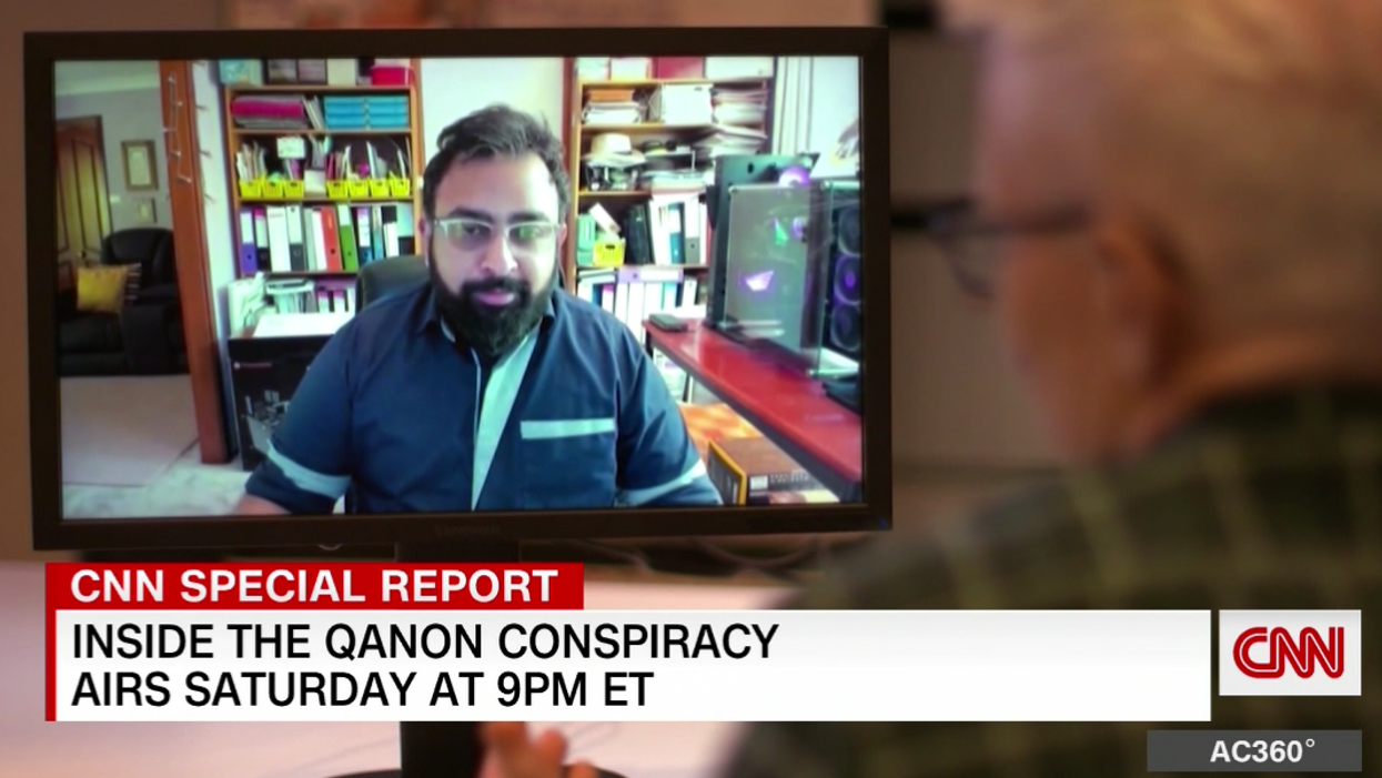 CNN's Anderson Cooper chats with QAnon follower who believed the anchor 'ate babies'
