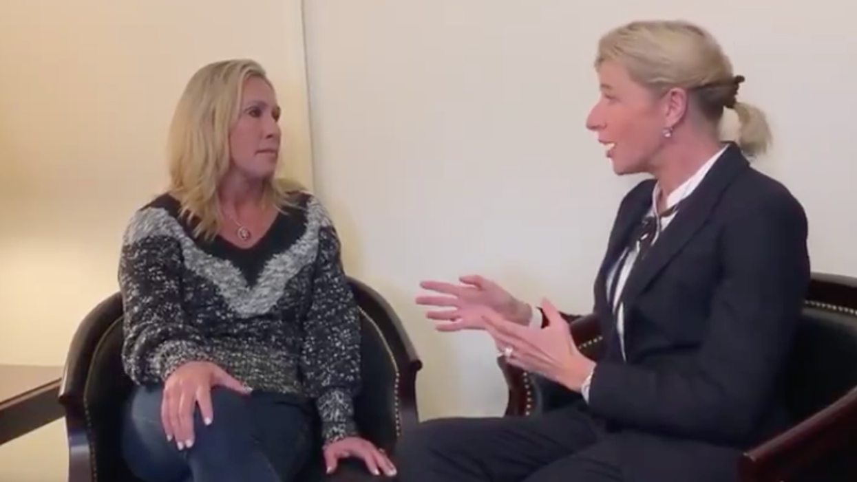 Watch: QAnon congresswoman praises white supremacist to and Capitol coup attempt